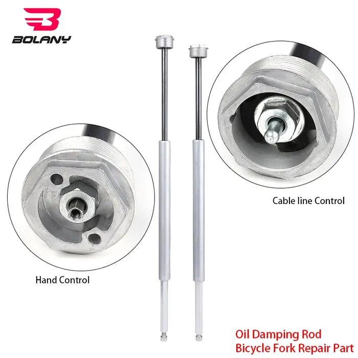 Tige d'amortissement hydraulique BOLANY pour fourche de vélo de montagne en alliage d'aluminium et acier pour roues 29 27.5 26 pouces