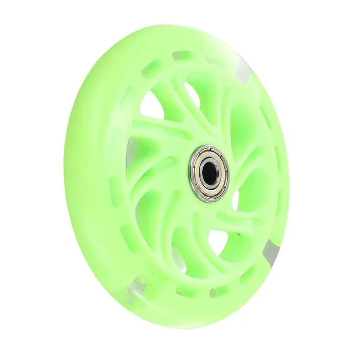 Roue de scooter à flash LED pour enfants