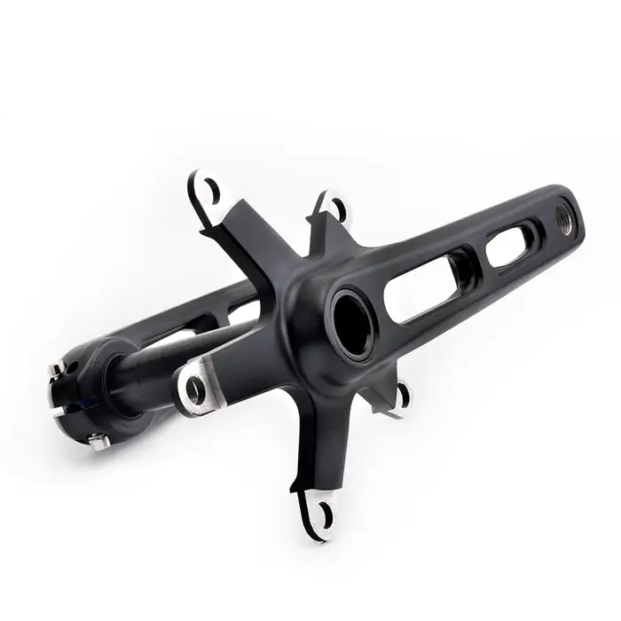 Pédalier de vélo de route en alliage d'aluminium manivelle 170mm BCD 130mm à 5 griffes pour Shimano SRAM et personnalisation couleur