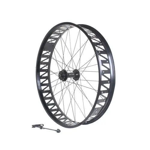 Roue de frein à disque pour vélo de neige, 26x4.0/4.9 pouces, couleur anodisée, jeu de dégagement ra