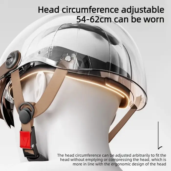 Casque de vélo avec lunettes