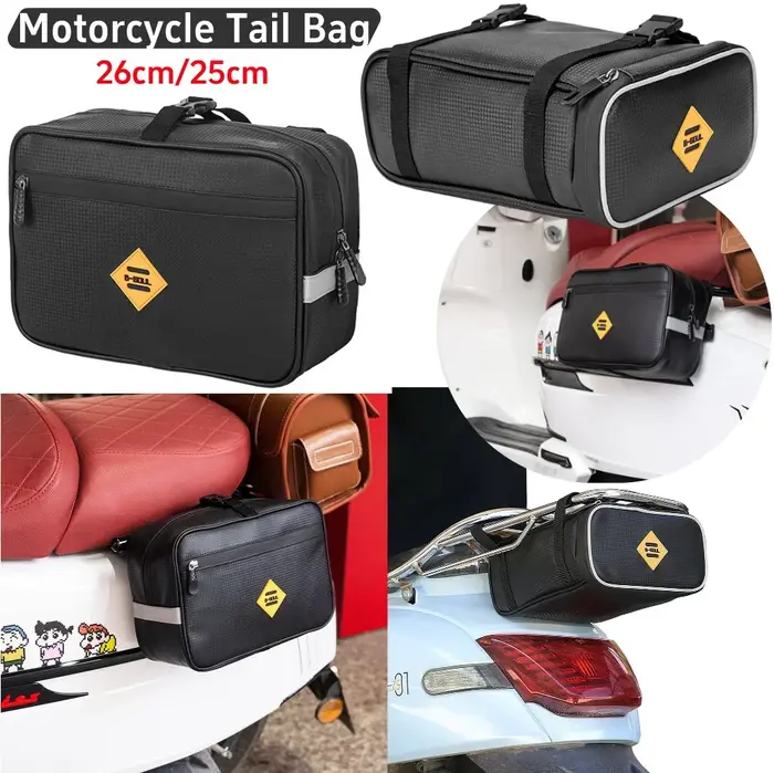 B SOUL sacs arrière de voyage de grande capacité pour porte-vélo électrique sacoche de support sac de rangement de porte-moto sac suspendu de vélo