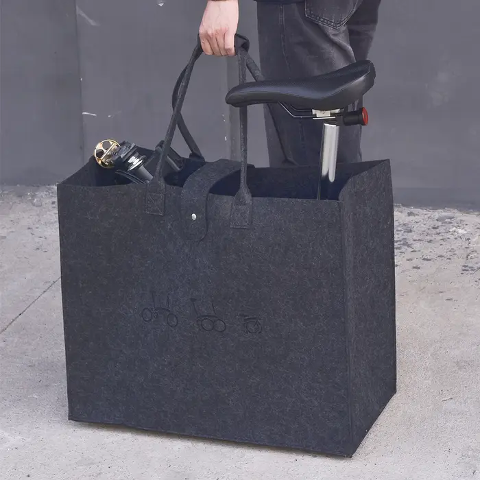 1 pièces sac de rangement de vélo pliable léger à la mode pour Brompton 14-16 pouces pour sac fourre-tout Dahon sac de