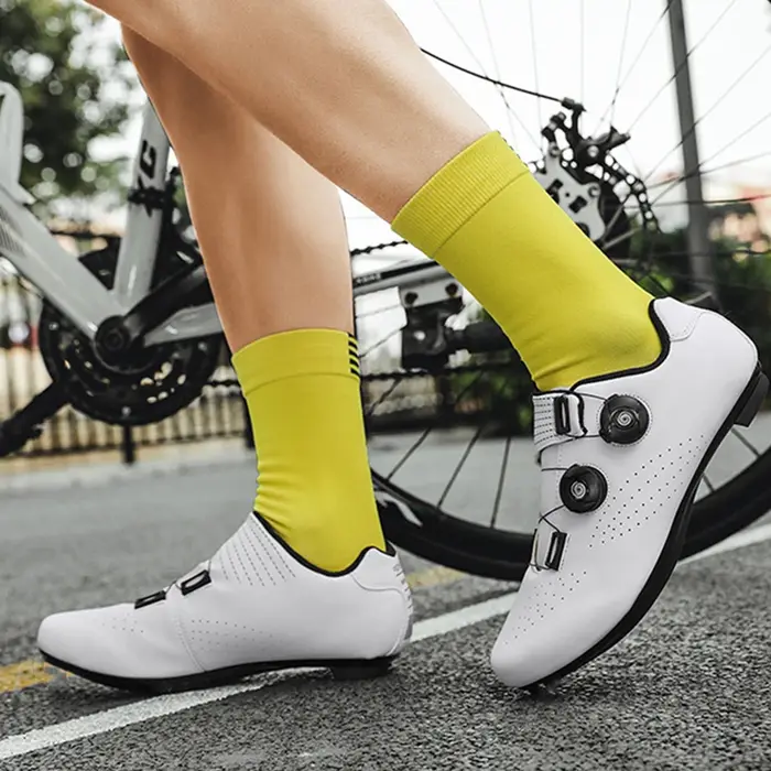 2025 hommes chaussures de cyclisme sans verrouillage sans crampons vélo de route Sneaker sans