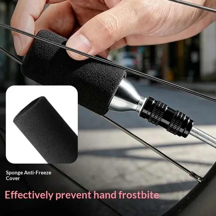 Pompe à air CO2 portable OFFBONDAGE pour mini-vélo