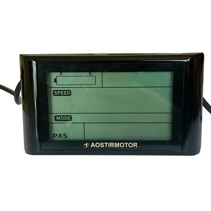 AOSTIRMOTOR-Kit de conversion pour vélo électrique eBike, écran LCD, compteur de puissance 48V, Smil