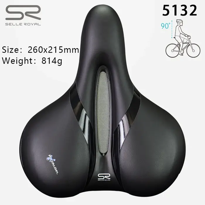 SELLE ROYAL-Selle de Vélo Confortable pour Vélo de Route et VTT
