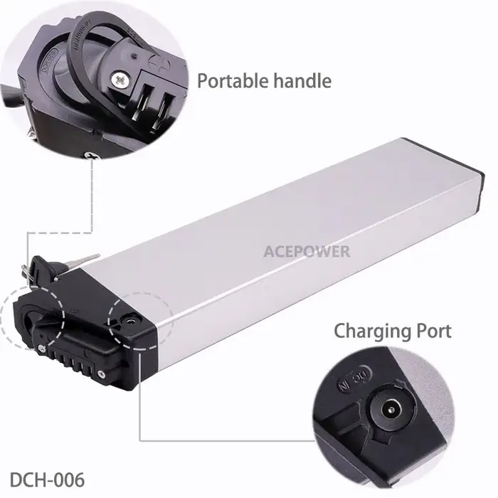 Batterie 36V Ebike pour ADO A20 A20F MATE City BIKE Fiido M1 vélo électrique pliant 36V 10.4Ah 12.5Ah 17.5Ah