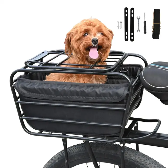 Panier de vélo en acier carbone robuste