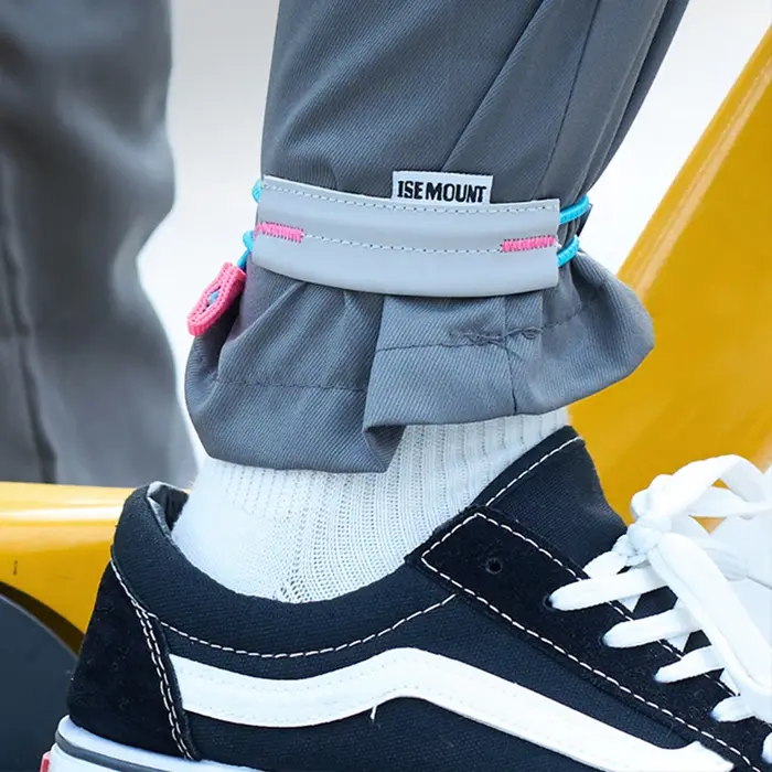 Sangle réfléchissante pour pantalons de vélo