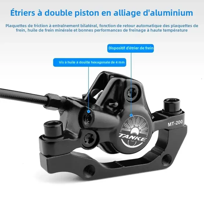 TANKE MT200 vélo frein à disque hydraulique vtt