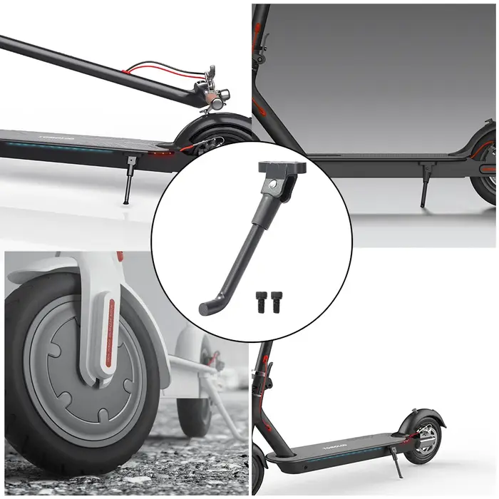 Support de pied pour trottinette électrique avec couvercles et vis pour M365