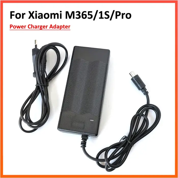 Adaptateur de chargeur d'alimentation 42V 2a pour Scooter électrique Xiaomi M365 1S Pro pour pièces 
