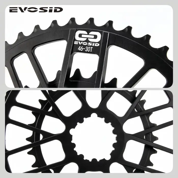 EVOSID plateau de vélo de route 46-30T 48-32T roue de chaîne
