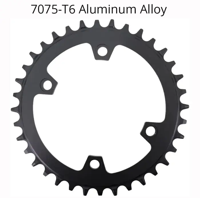 DECKAS Coroa BCD 96 asymétrique 36T 34T étroit large 96BCD plateau de vélo 36 34 dents anneau de chaîne