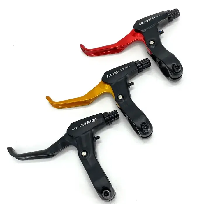 Litepro vtt vélo pliant V levier de frein guidon ultraléger 22.2mm étrier