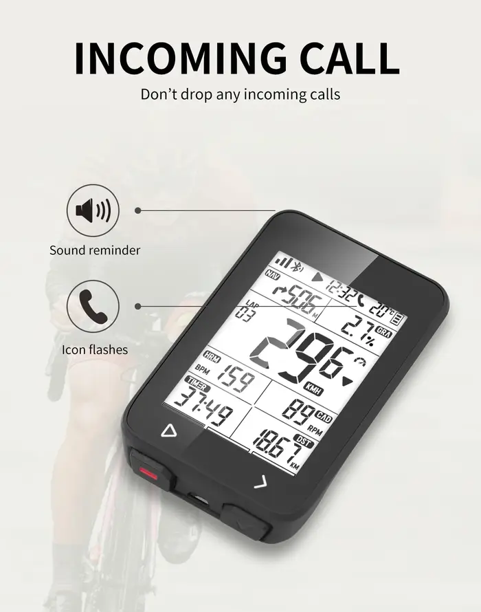 IGPSPORT – compteur de vélo sans fil IGS320, IPX7, Bluetooth 5.0 ANT + GPS, 72H d'autonomie de la ba