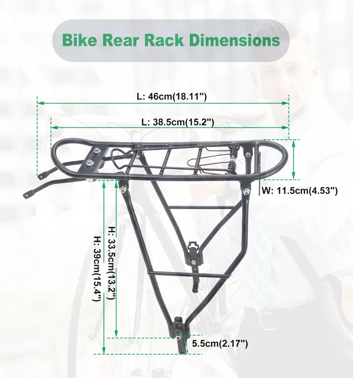 Porte-vélos ZUKKA réglable en hauteur