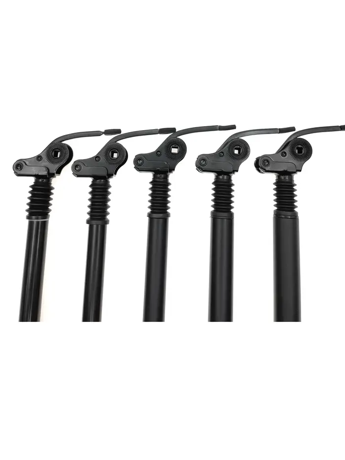 Tige de selle à suspension amortissante en alliage d'aluminium pour vélo électrique VAE VTT et vélo pliant avec amortissement de chocs et 20 coloris