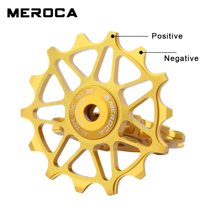 MEROCA poulies en céramique 12/14T dérailleur de vélo 9v 10v 11v