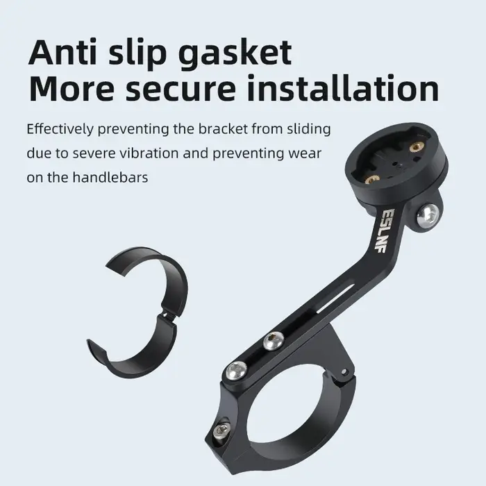 ESLNF – Support de phare de vélo avant en acier inoxydable
