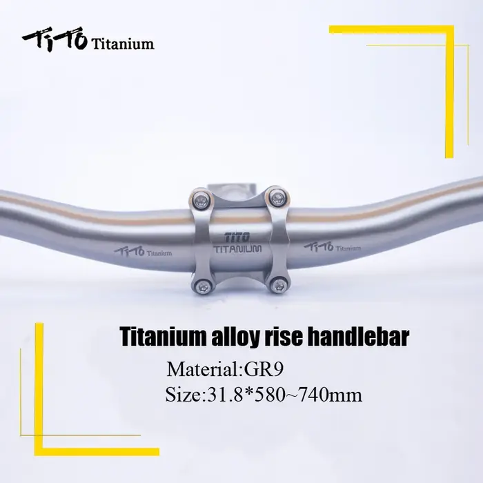 Guidon de vélo en titane TiTo