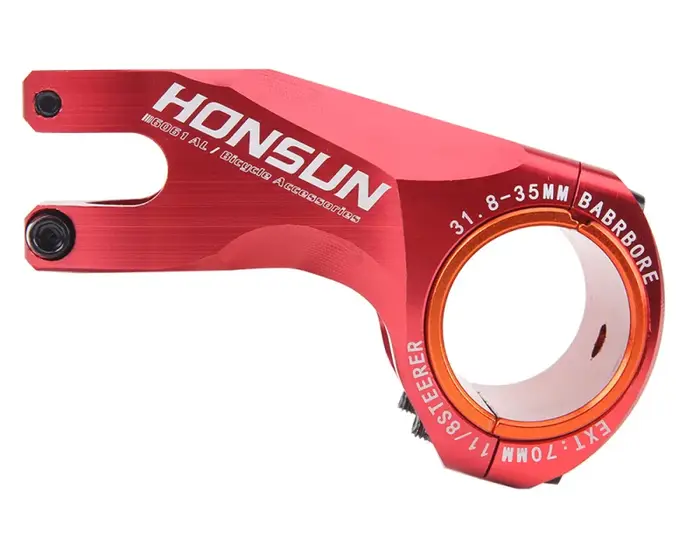 TANKE tige de vélo 31.8-35mm 70mm HONSUN CNC
