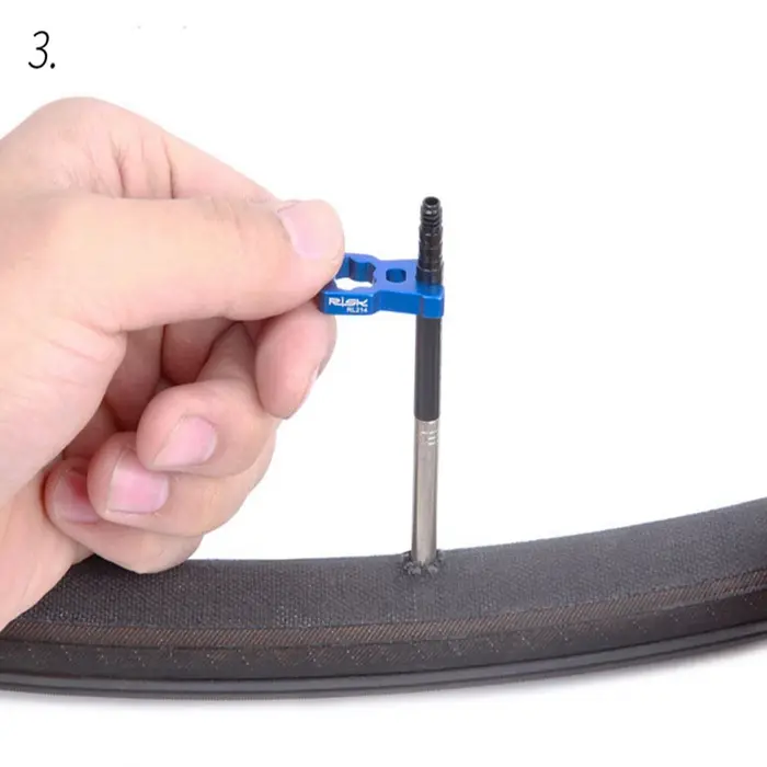 Valve de réparation portable 4 en 1 pour vélo de route et VTT