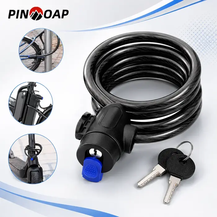 PINMOAP 1PC Antivol de vélo