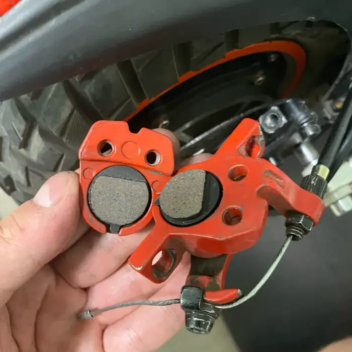 Plaquette de frein pour Scooter électrique KUGOO M4 /M4 PRO, étrier à disque pour Ninebot F30 F40 F2