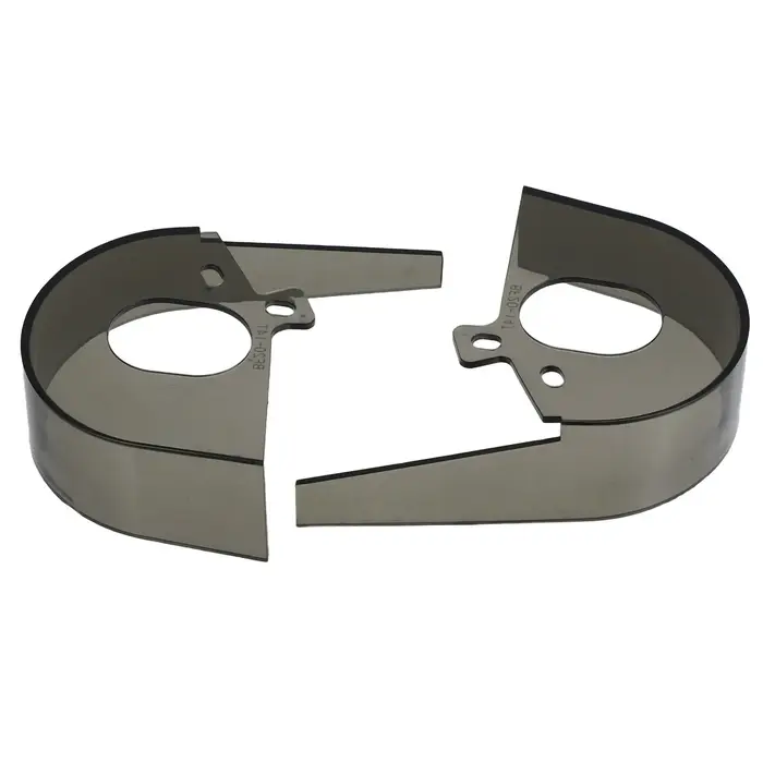 Lot de 2 protections de chaîne de vélo noires