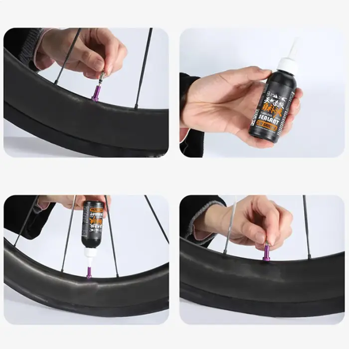 Scellant pour pneus de vélo