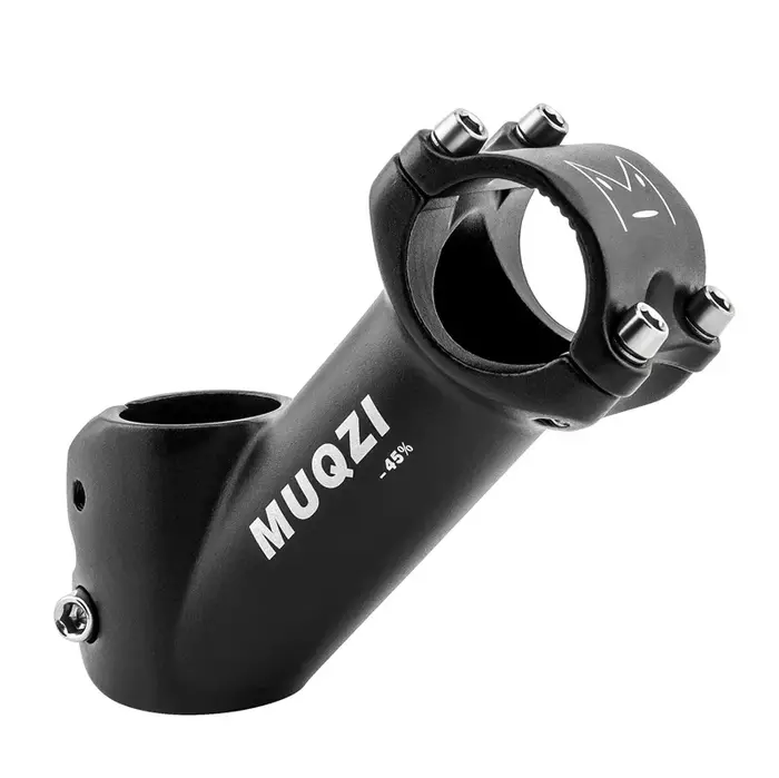 MUQZI 31.8 tige de vélo tige vtt 45 degrés 65mm pour guidon de vélo de montagne pliant de route 31.8