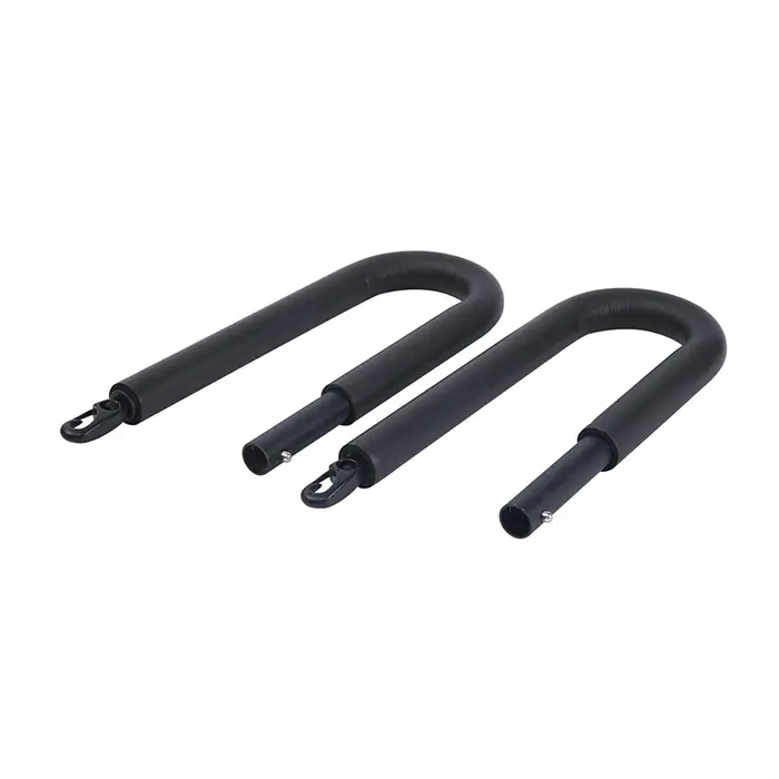 Support de vélo pour planche de surf en aluminium noir – Fixation robuste pour des sorties de plage sûres et faciles