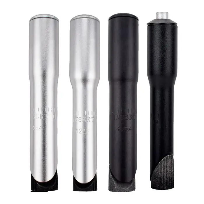 Adaptateur de tige de vélo pliant de route 22.2/25.4mm 1 1/8 "