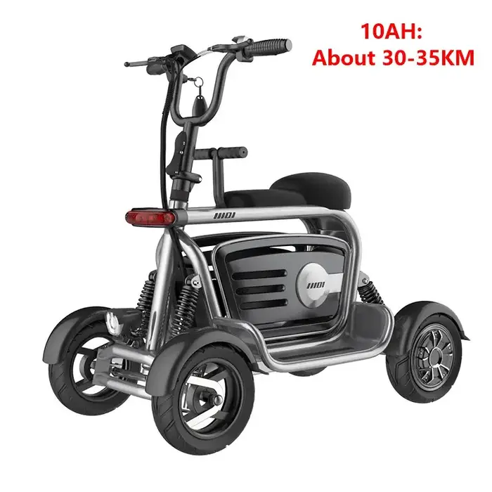 Scooter électrique à double moteur à 4 roues pour adultes