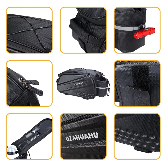 Grand sac de dégager de vélo de grande capacité