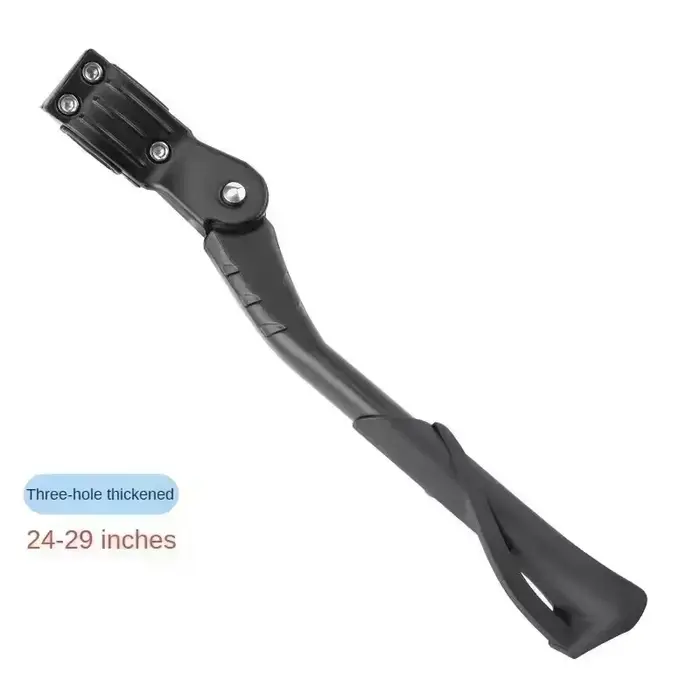 ‌ Béquille de vélo réglable, support latéral en alliage d'aluminium pour vtt/vélo pliant/vélo électr
