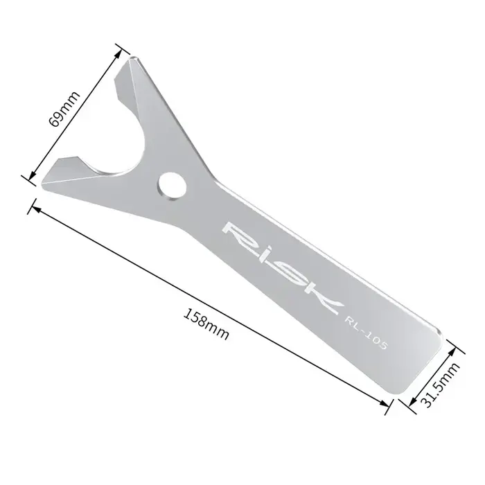 Outil de démontage de la couronne de fourche de vélo, pour le retrait des coupelles supérieures et i