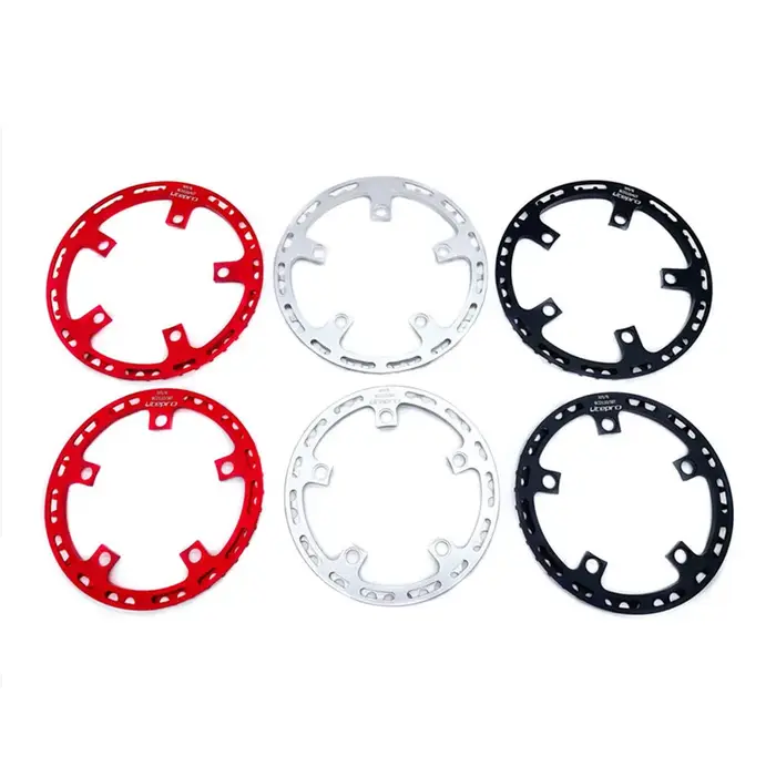 Litepro-Pignon Rond en Alliage d'Aluminium pour Vélo de Route, Pignon 38T/41T avec Protecteur, 7075/T6, BCD110