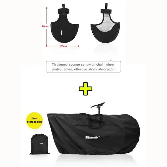 Rhinowalk 2023 VTT sac de transport pour 27.5 pouces Portable vélo vélo vtt 700C voyage vélo accessoires Sport de plein air