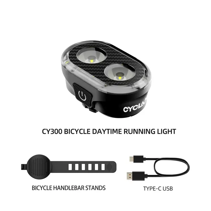 CYCLAMI CY300T vélo intelligent détection de frein avant arrière lumière étanche vtt route vélo lumi