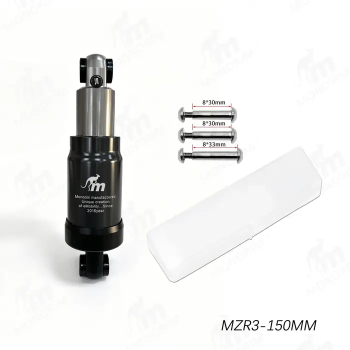 Amortisseur arrière à suspension pneumatique Monorim MZR3 Pro pour trottinette électrique Segway ZT3 Pro - Accessoires