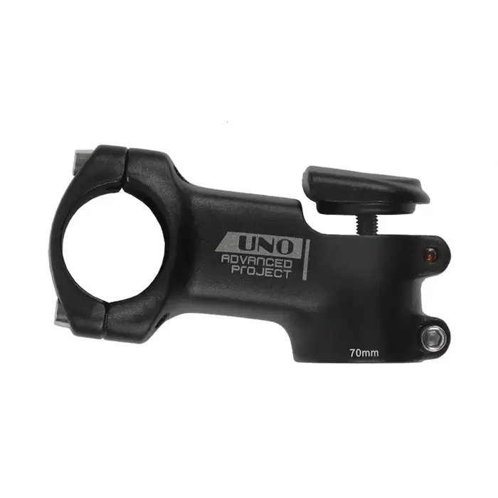 Tige de vélo UNO 7 degrés tige de vélo de route vtt 31.8mm riser carré avec couvercle 70-120mm pièces électriques de vélo de montagne