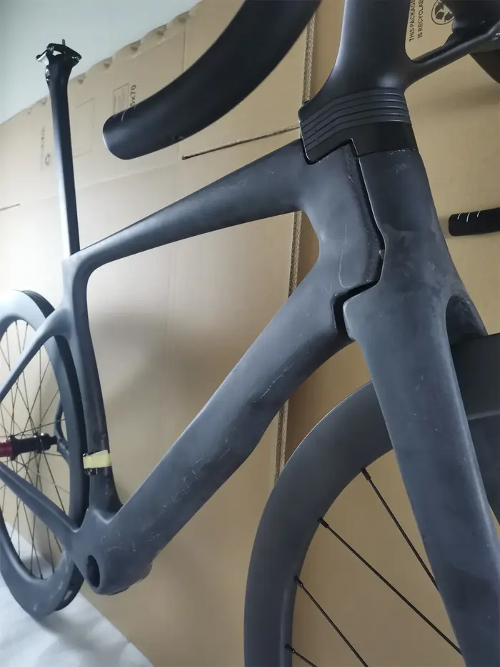 Nouveau disque cadre de vélo de route en carbone support inférieur BB droit Ultegra Di2 groupe élect