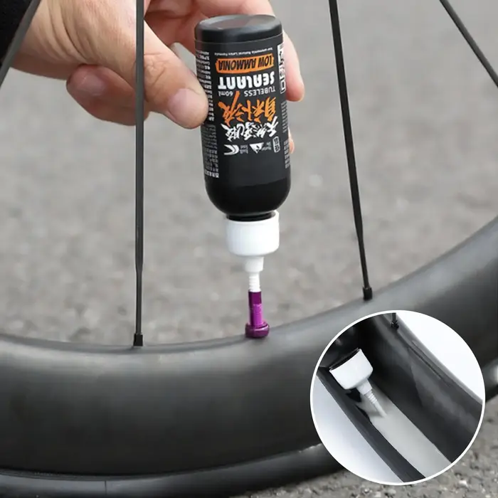 Scellant pour pneus de vélo