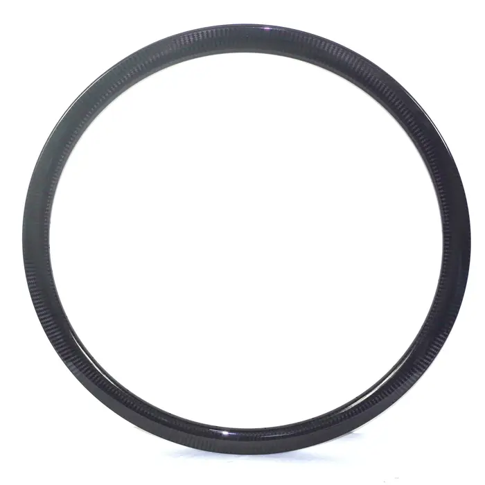 Jantes de vélo de route en carbone 700C T800+T1000 UD Mat 30mm 35mm 40mm 45mm 50mm 55mm 60mm pour Gravel et CX