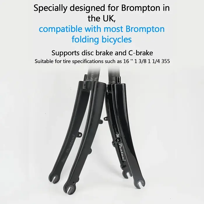 RIRO carbone 16 fourche de vélo pour Brompton