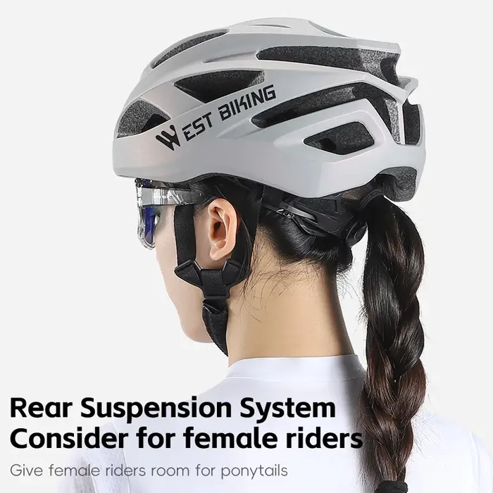 WEST BIKING-Casque de vélo léger pour femme