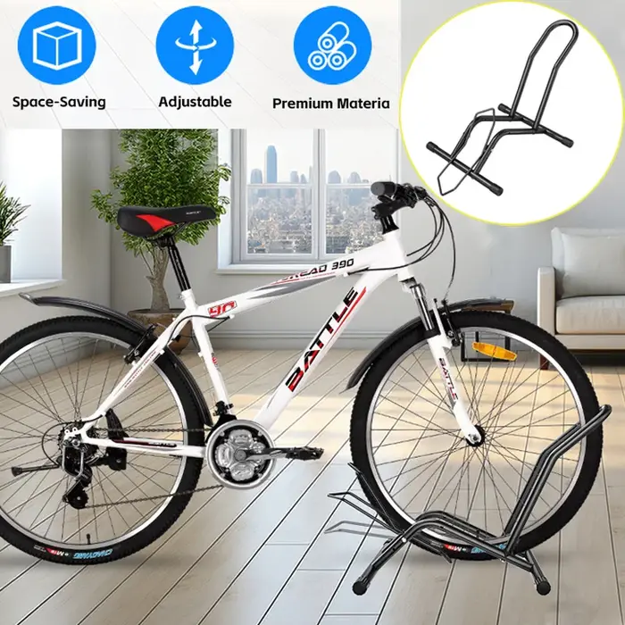 Support de sol pour vélos